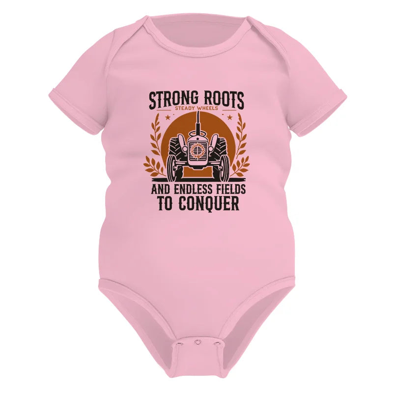 Thanksgiving Farmer Endless Fields To Conquer 4 - Infant Fine Jersey Bodysuit