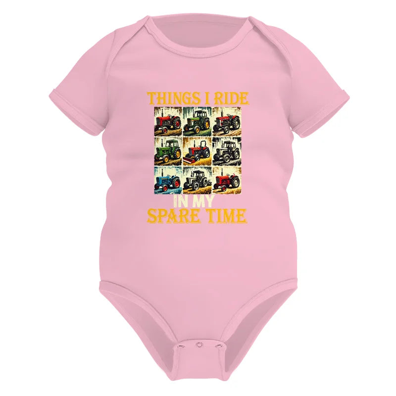 Things I Ride In My Spare Time 2 - Infant Fine Jersey Bodysuit