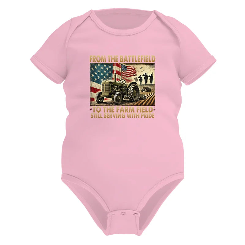 Veteran Farmer From The Battlefield To The Farm Field 1 - Infant Fine Jersey Bodysuit