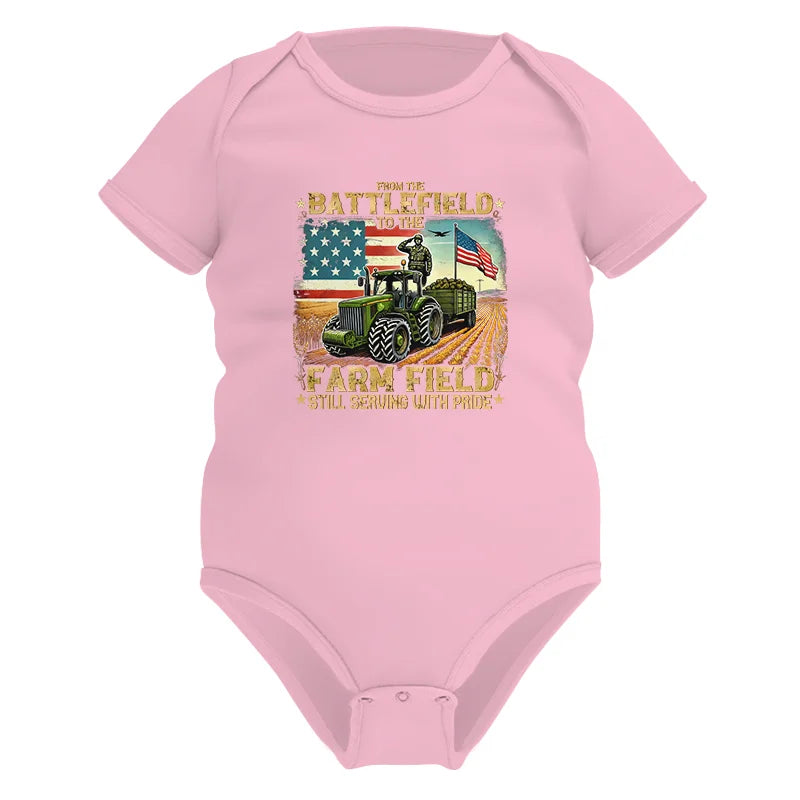 Veteran Farmer From The Battlefield To The Farm Field 2 - Infant Fine Jersey Bodysuit