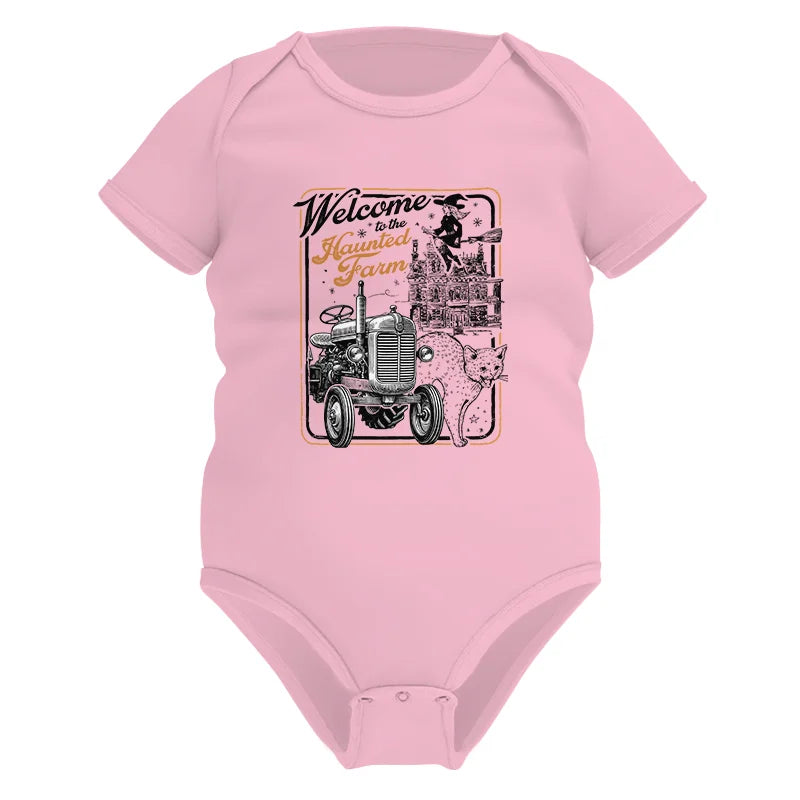 Image of Welcome To The Haunted Farm 1 - Infant Fine Jersey Bodysuit