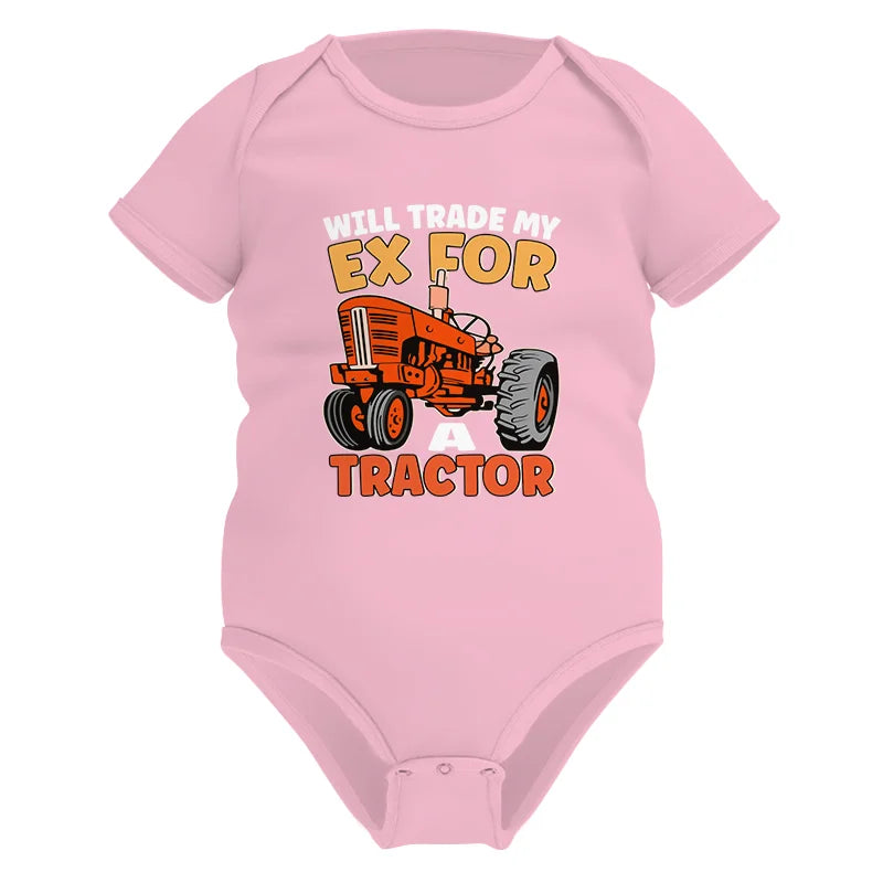 Image of Will Trade My Ex For Tractor - Infant Fine Jersey Bodysuit