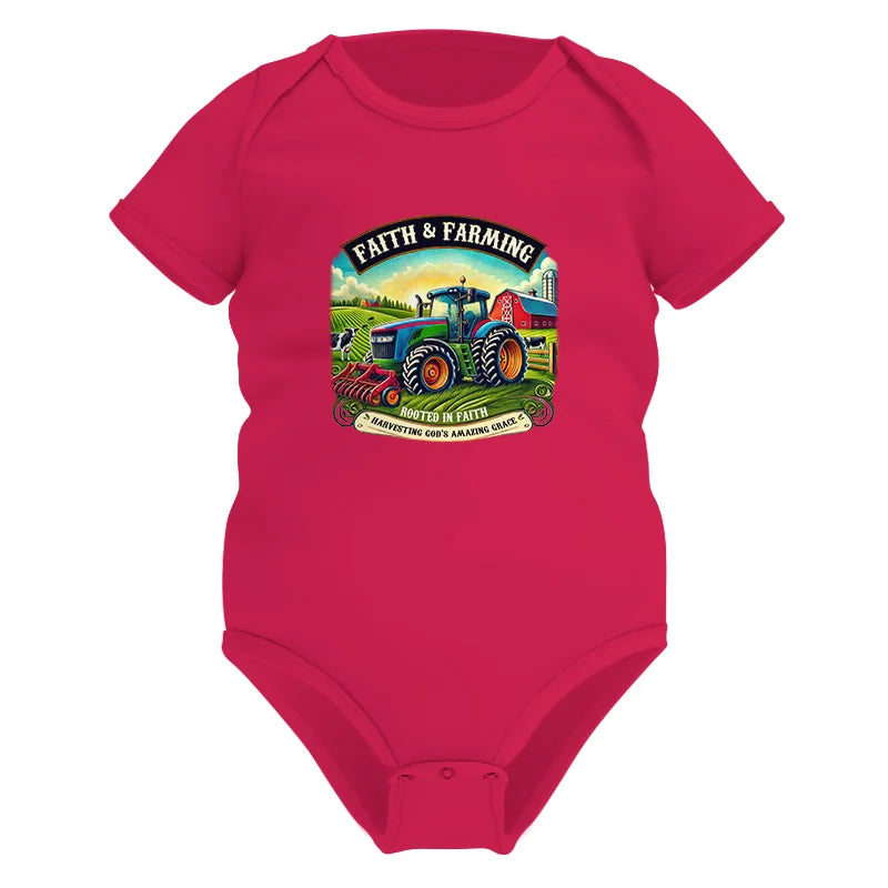 Image of Faith And Farming 2 - Infant Fine Jersey Bodysuit