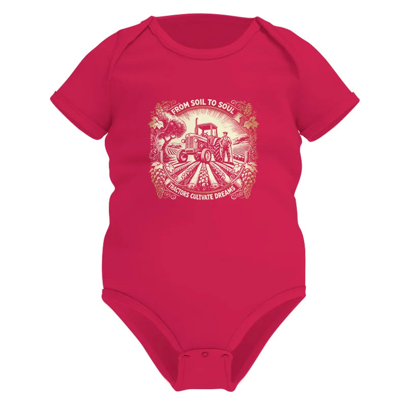 Image of From Soil To Soul_Tractors Cultivate Dreams 2 - Infant Fine Jersey Bodysuit