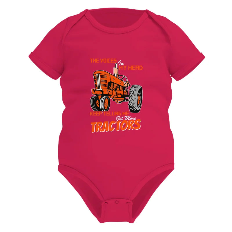 Image of Get More Tractors 3 - Infant Fine Jersey Bodysuit