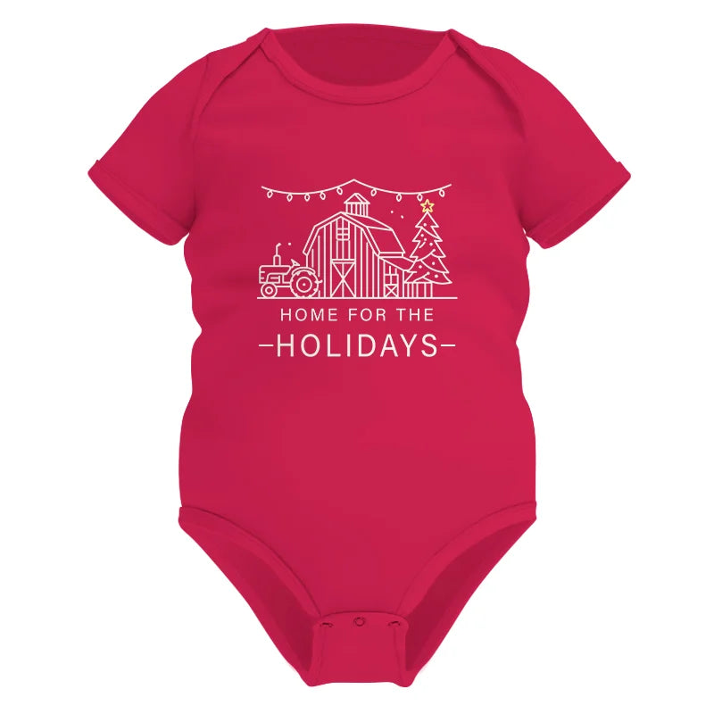 Image of Home For The Holidays - Infant Fine Jersey Bodysuit