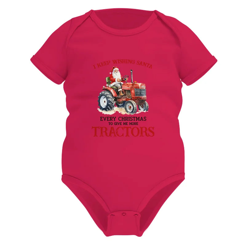 I Keep Wishing Santa 2 - Infant Fine Jersey Bodysuit