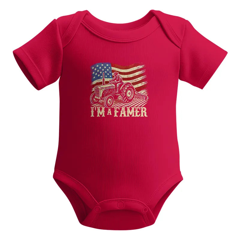 Image of I'm A Famer - Infant Fine Jersey Bodysuit