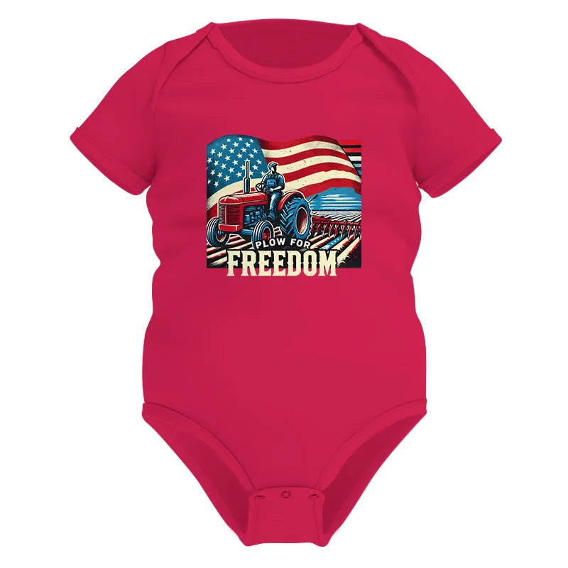 Image of Plow For Freedom 2 - Infant Fine Jersey Bodysuit