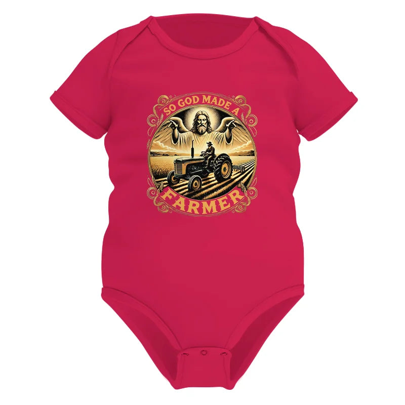 So God Made A Farmer 1 - Infant Fine Jersey Bodysuit