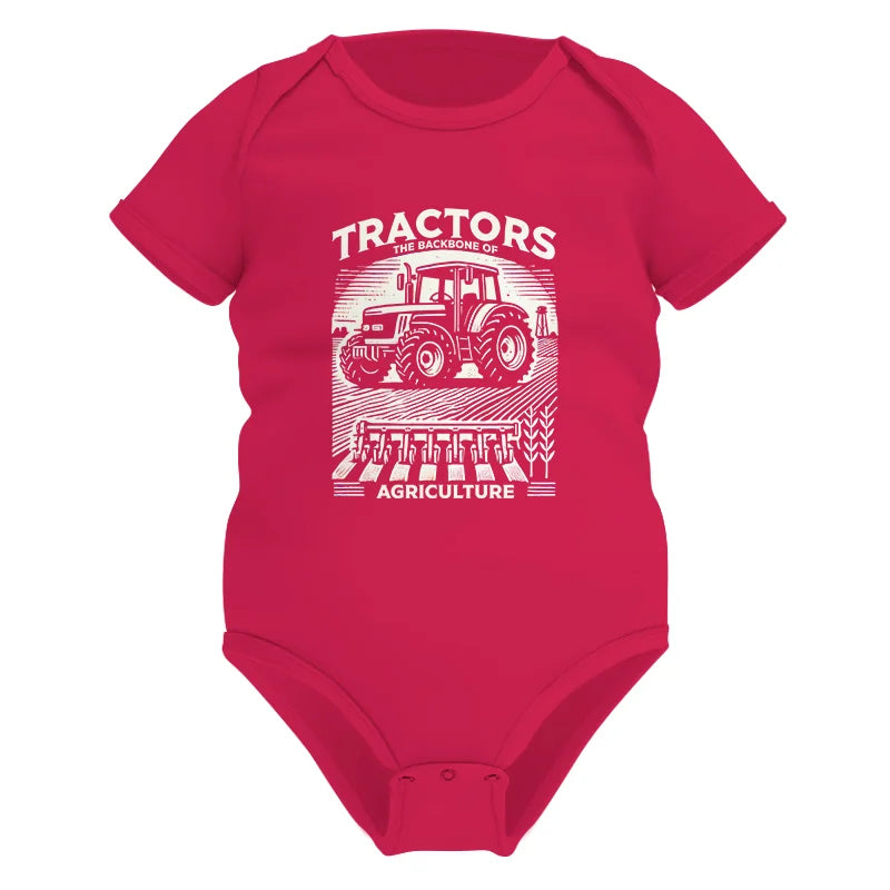 Tractors The Backbone Of Agriculture - Infant Fine Jersey Bodysuit