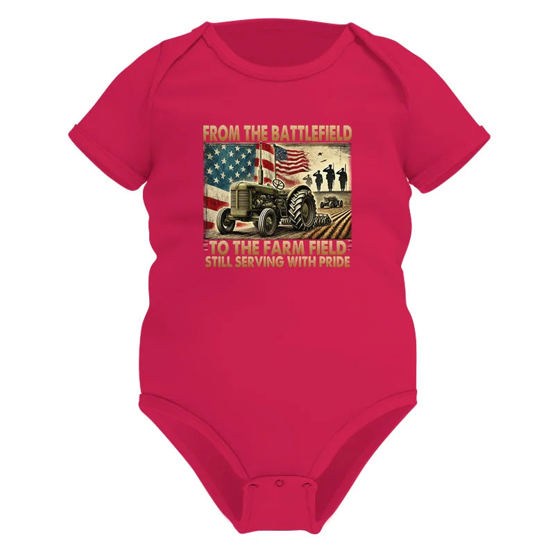 Veteran Farmer From The Battlefield To The Farm Field 1 - Infant Fine Jersey Bodysuit