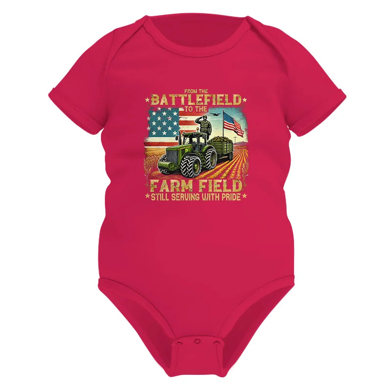 Veteran Farmer From The Battlefield To The Farm Field 2 - Infant Fine Jersey Bodysuit