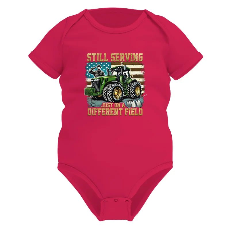 Veteran Farmer Still Serving 3 - Infant Fine Jersey Bodysuit