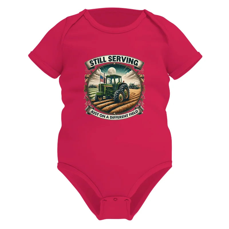 Image of Veteran Farmer Still Serving 4 - Infant Fine Jersey Bodysuit