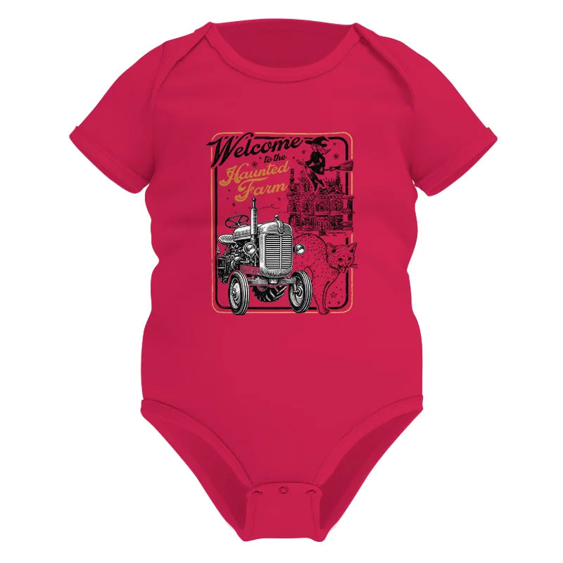 Welcome To The Haunted Farm 1 - Infant Fine Jersey Bodysuit