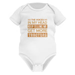 Get more tractors 18 - Infant Fine Jersey Bodysuit