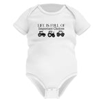 Life Is Full Of Important Choices 23 - Infant Fine Jersey Bodysuit