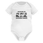 Life Is Full Of Important Choices 34 - Infant Fine Jersey Bodysuit