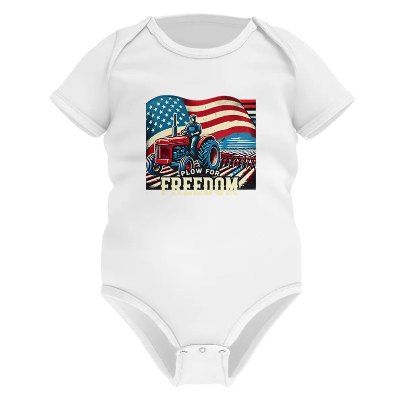 Image of Plow For Freedom 2 - Infant Fine Jersey Bodysuit