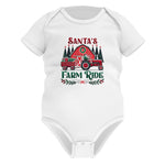 Santa's Farm Ride 1 - Infant Fine Jersey Bodysuit