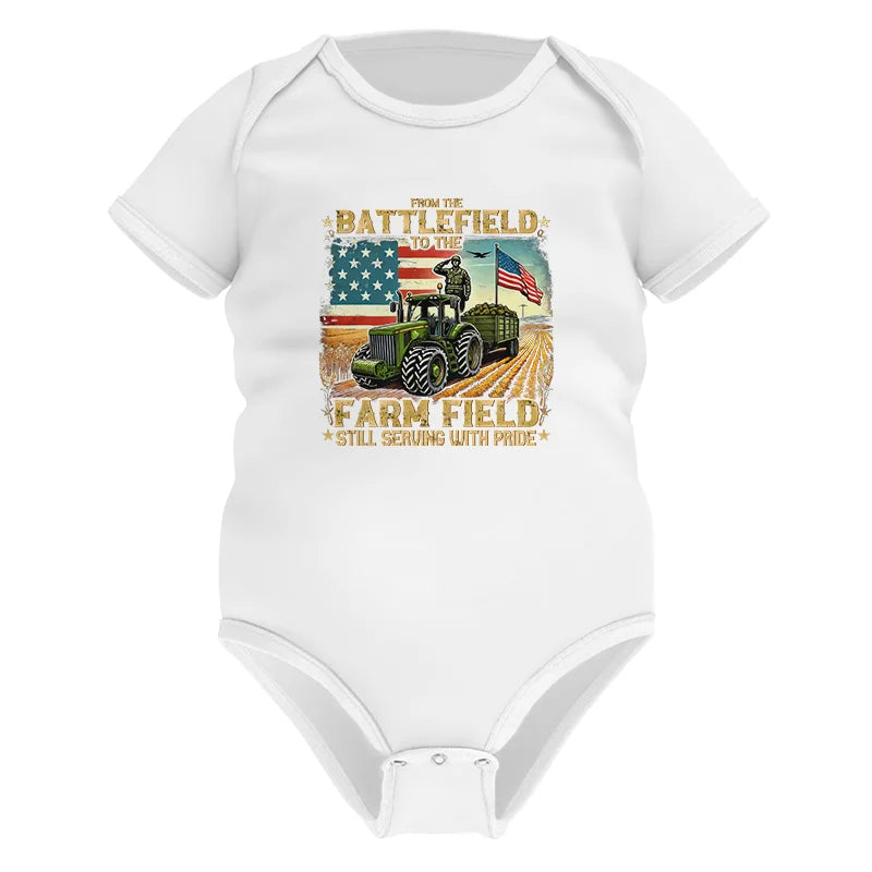 Veteran Farmer From The Battlefield To The Farm Field 2 - Infant Fine Jersey Bodysuit