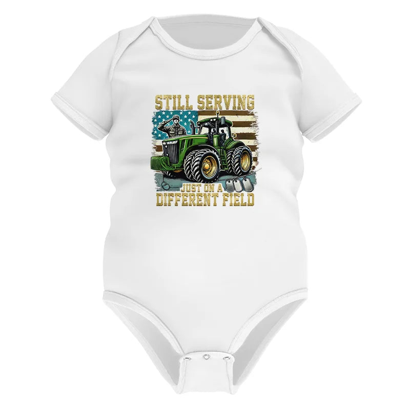 Veteran Farmer Still Serving 3 - Infant Fine Jersey Bodysuit