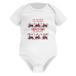 You Can Never Get Too Many Tractors On Christmas 2 - Infant Fine Jersey Bodysuit