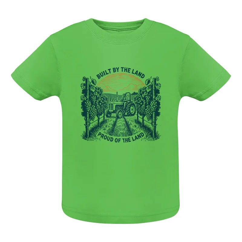 Built By Land Proud Land Grape Garden 2 - Infant Fine Jersey Tee