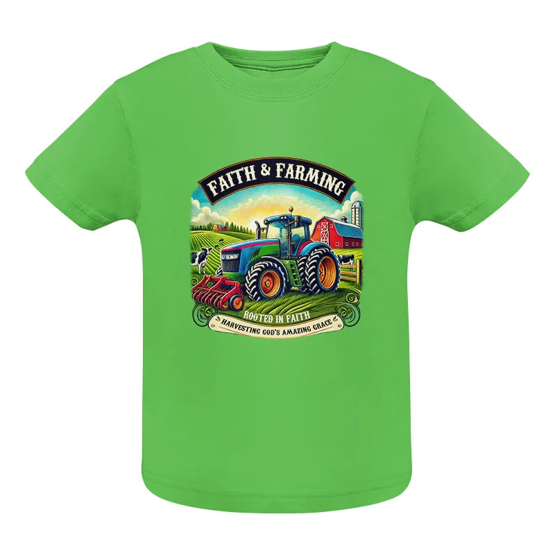 Faith And Farming 2 - Infant Fine Jersey Tee