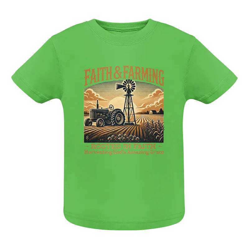 Faith And Farming 3 - Infant Fine Jersey Tee