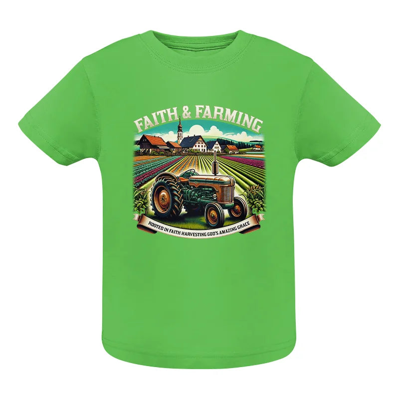 Image of Faith And Farming 4 - Infant Fine Jersey Tee