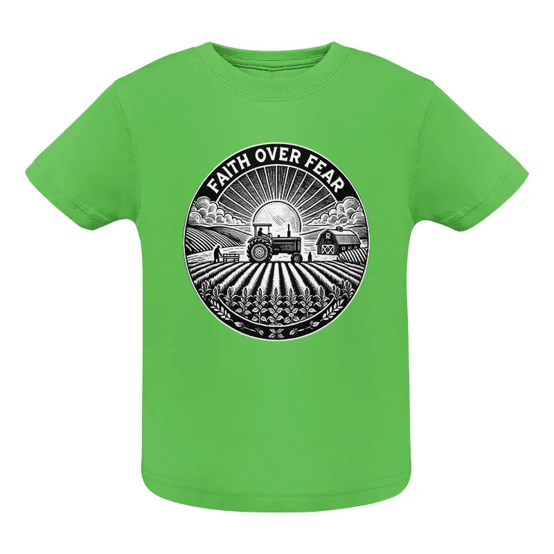 Image of Faith Over Fear - Infant Fine Jersey Tee