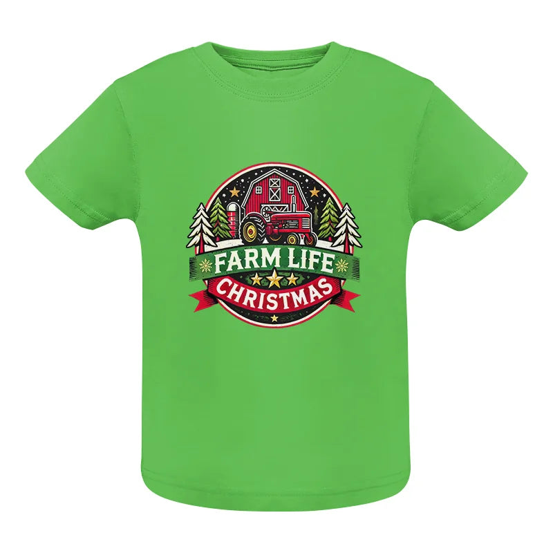 Farm Life Christmas 3 - Infant Fine Jersey Tee