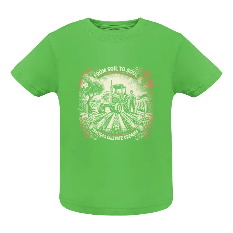 Image of From Soil To Soul_Tractors Cultivate Dreams 2 - Infant Fine Jersey Tee