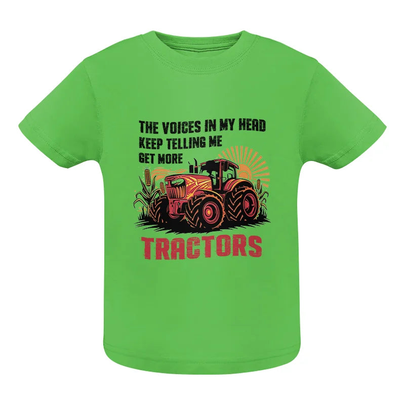 Image of Get More Tractors 10 - Infant Fine Jersey Tee