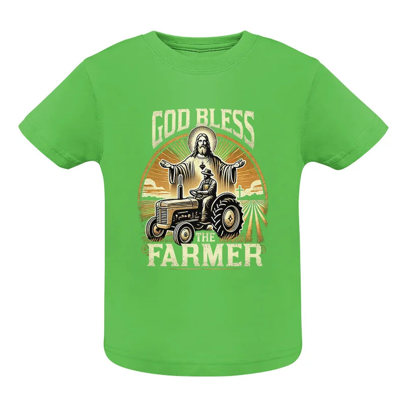 God Bless The Farmer 1 - Infant Fine Jersey Tee