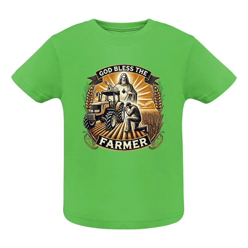 God Bless The Farmer 2 - Infant Fine Jersey Tee