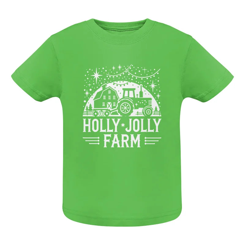 Holly Jolly Farm 2 - Infant Fine Jersey Tee