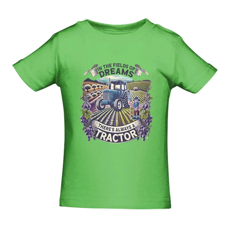 In The Fields Of Dreams There's Always A Tractor 1 - Infant Fine Jersey Tee