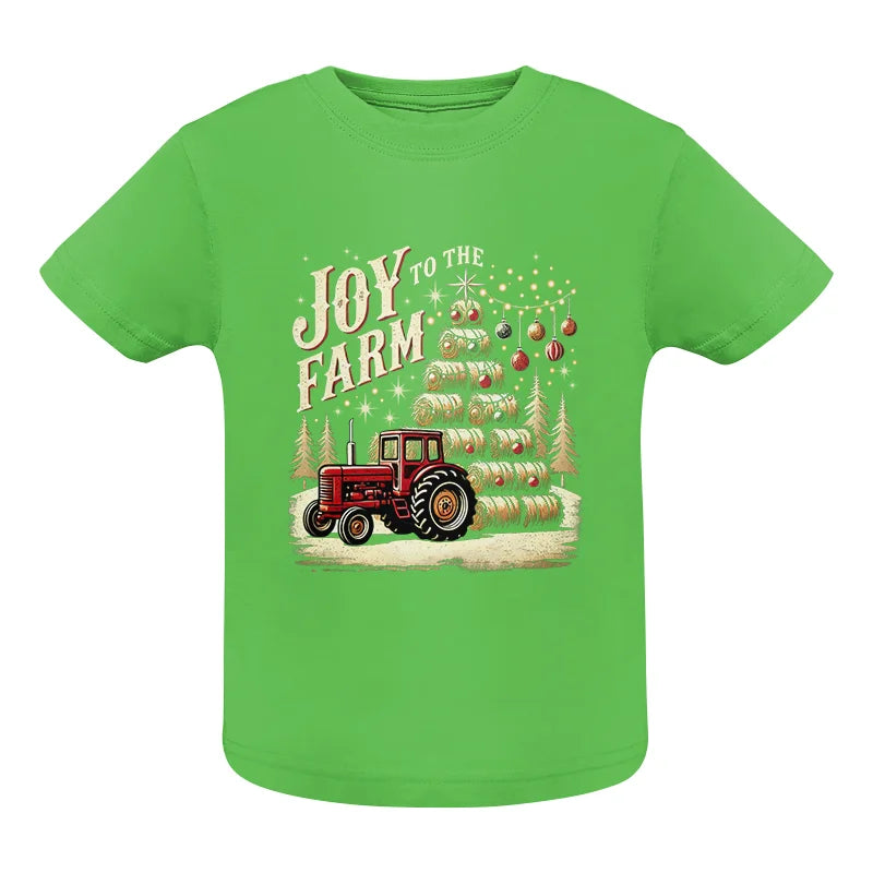 Joy To The Farm - Infant Fine Jersey Tee