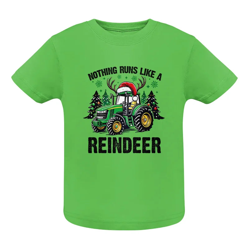 Nothing Runs Like A Reindeer 3 - Infant Fine Jersey Tee