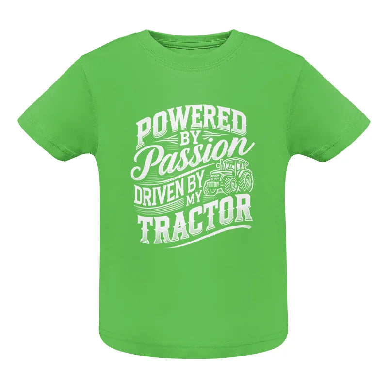 Powered By Passion Driven By My Tractor 2 - Infant Fine Jersey Tee