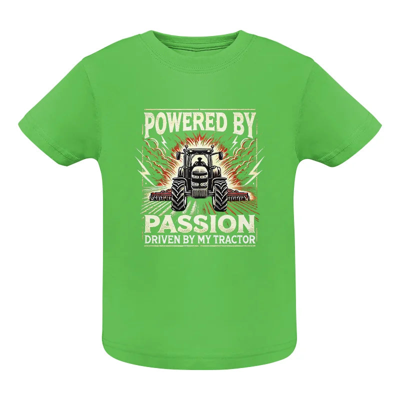 Powered By Passion Driven By My Tractor 4 - Infant Fine Jersey Tee