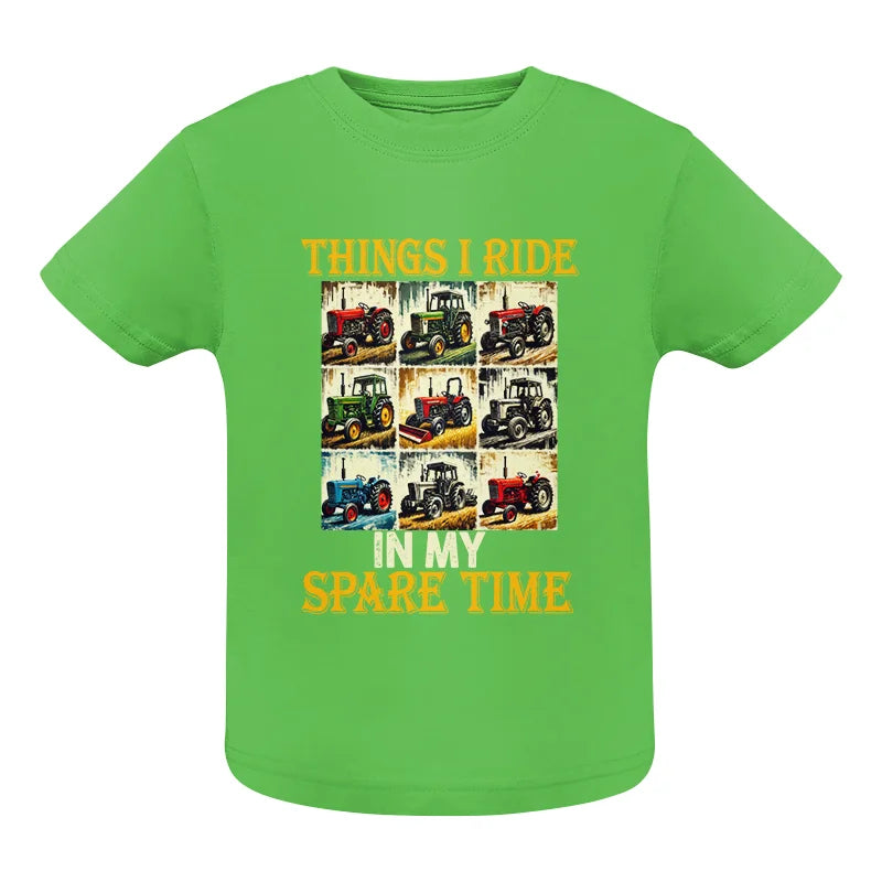 Things I Ride In My Spare Time 2 - Infant Fine Jersey Tee