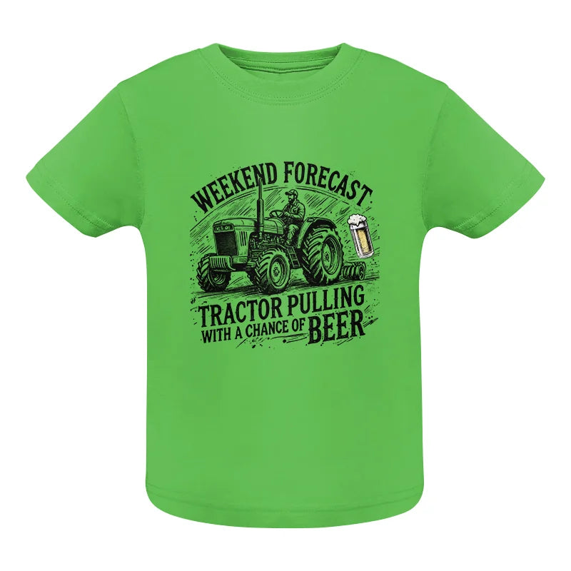 Tractor With A Chance Of Beer - Infant Fine Jersey Tee