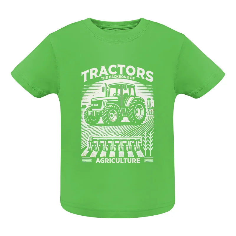 Tractors The Backbone Of Agriculture - Infant Fine Jersey Tee