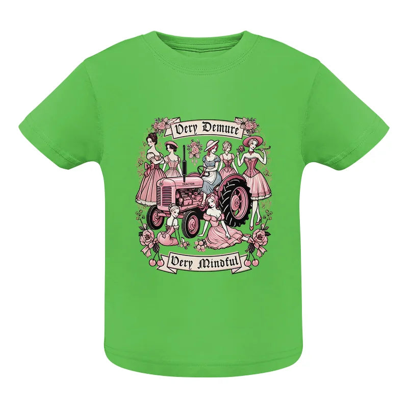 Very Demure Very Mindful Tractor - Infant Fine Jersey Tee