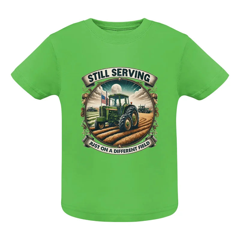 Veteran Farmer Still Serving 4 - Infant Fine Jersey Tee