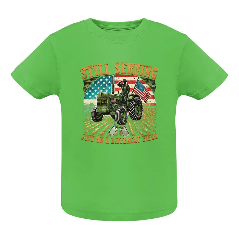 Veteran Farmer Still Serving 9 - Infant Fine Jersey Tee